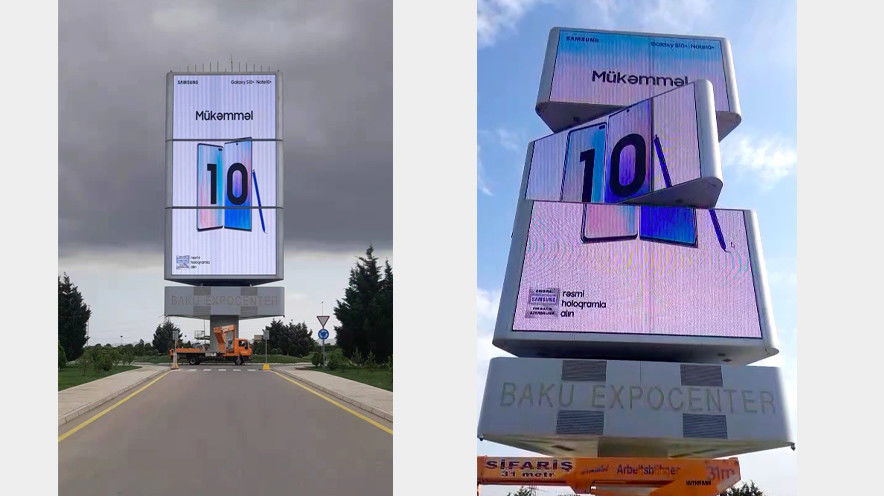 Écran d'affichage LED IP65 pour la publicité extérieure dans les centres commerciaux25