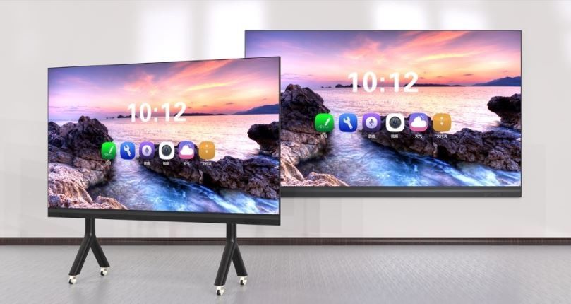 Salle de conférence Écran LED grand service avant complet Écran noir mat COB P0.9mm P1.2mm Définition