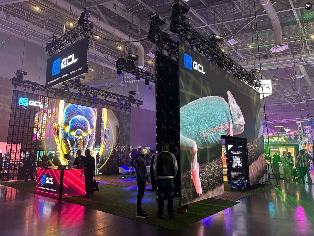 Panneau de mur vidéo LED de location intérieur léger Poids 7,4 kg pour les performances de la phase finale