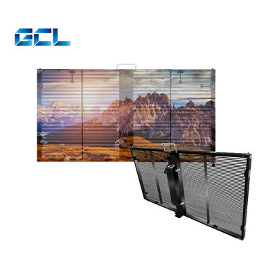 Écran LED transparent P10.4 Paroi LED transparente avec vidéo transparente