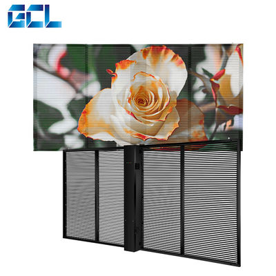 Écran LED transparent flexible personnalisé pour une installation facile à l'intérieur