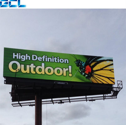 Solution de publicité à écran LED extérieur à installation fixe et durable 320 mm