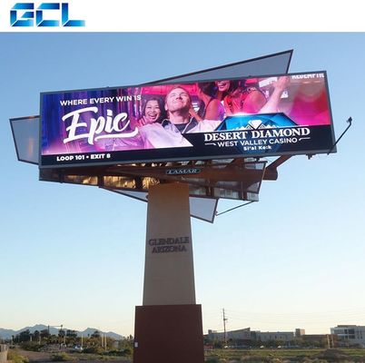 P3.9mm P4.8mm Panneau d'affichage LED extérieur imperméable à l'eau à couleur complète pour centre commercial