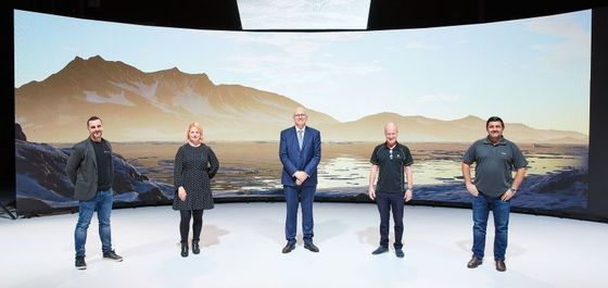 XR et studio virtuel virtuel P1.9P2.6, écran LED de fond, décoration de scène de mariage