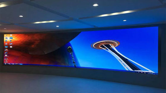 ÉPI visuel fixe d'intérieur P0.9 P1.2 P1.5 de mur d'affichage à LED de HD pour l'installation d'étape d'économie d'énergie