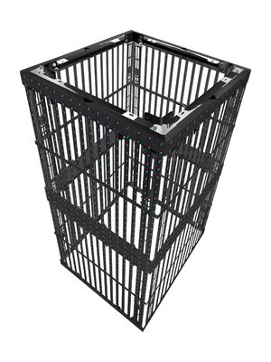 Écran d'affichage haute luminosité pour fenêtre série Gmesh HD avec écran LED IP65 stable et économe en énergie, conception modulaire