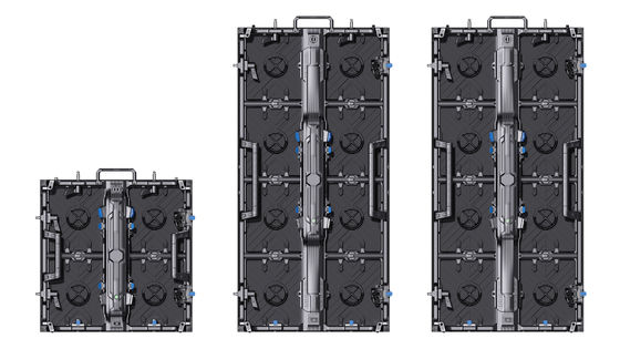Écrans d'affichage de location à l'intérieur et à l'extérieur adaptés aux murs vidéo LED circulaires, carrés et incurvés, avec résolutions P1.953mm et P2.6mm