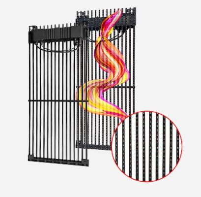 Bon prix Écran Gmesh-T Grid extérieur à haute transmittance, protégé IP65, avec conception de maintenance frontale pour façades de bâtiments en ligne