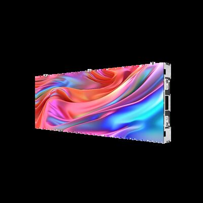 Affichage LED HD intérieur de la série Ghalo avec armoire en aluminium à coulée sous pression P1.5 pixel pitch et entretien complet à l'avant