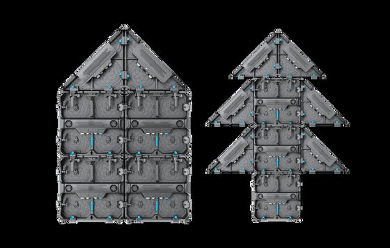 Bon prix Écran LED de location en forme de cœur d'intérieur en forme de sapin de Noël, pas de 1,953 mm avec taux de rafraîchissement de 7680 Hz en ligne